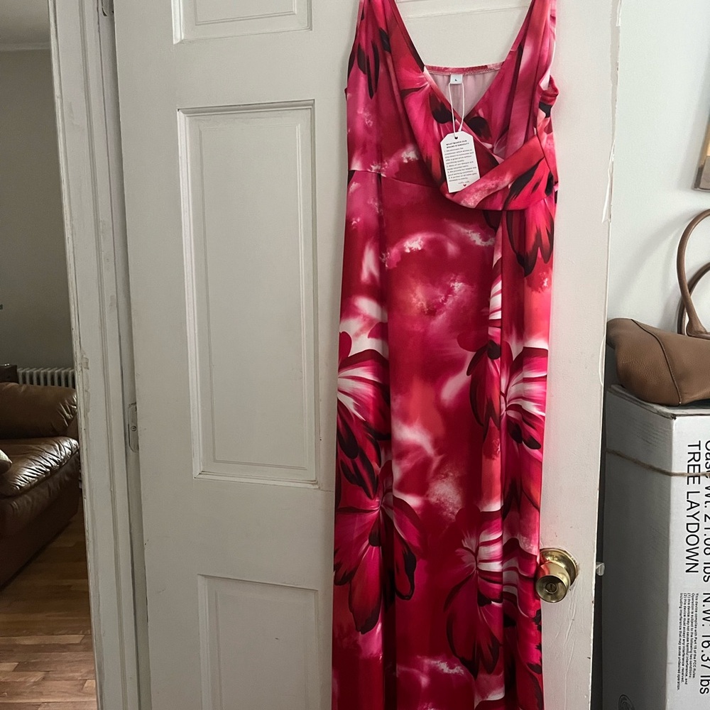 Vibrant Maxi dress NWT